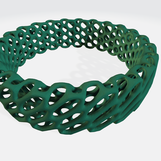designer bracelet jewelry 3D print model - Mito3D