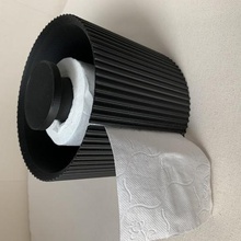 designer toilet paper holder home bathroom hygiene papier essuis tout toilette porte salle bain useful utile 3d print model - Mito3D
