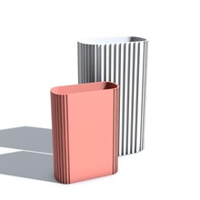 designer vase art plant design pretty creation object 3d print model - Mito3D