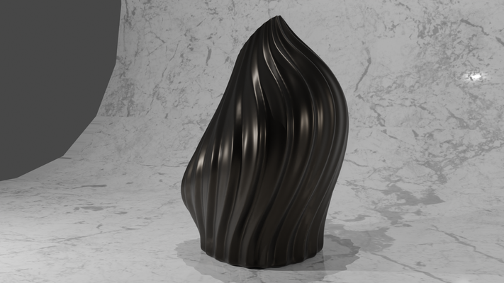 designer vaso 3d print model - Mito3D