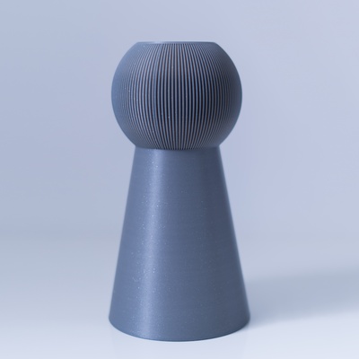 designer vase dekor zuhause haus blume 3d print model - Mito3D