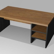 desk architecture 3d print model - Mito3D