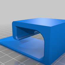 desk cable holder office 3d print model - Mito3D