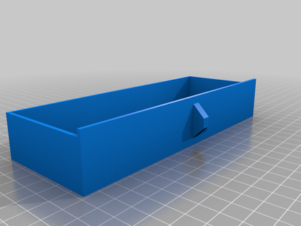 Schreibtisch Schubladen angepasst Behälter 3d print model - Mito3D