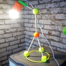 desk lamp home design gadget light 3d print model - Mito3D