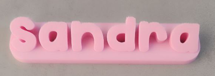 escrivaninha prato sandra 3d print model - Mito3D