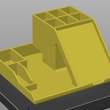 desk organizer tidy 3d print model - Mito3D