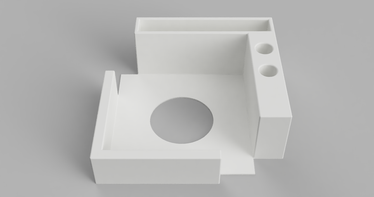escritorio organizador herramienta artilugio oficina 3D print model - Mito3D