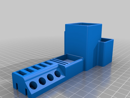 desk organizer thing 3d print model - Mito3D