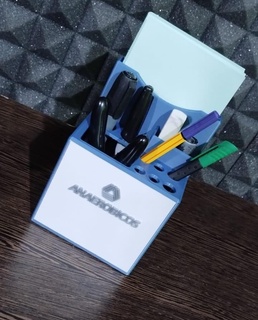 escrivaninha organizador lápis Ferramentas 3d print model - Mito3D