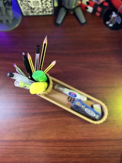 escritorio organizador organizar lápiz bandeja accesorios oficina hogar casa 3d print model - Mito3D