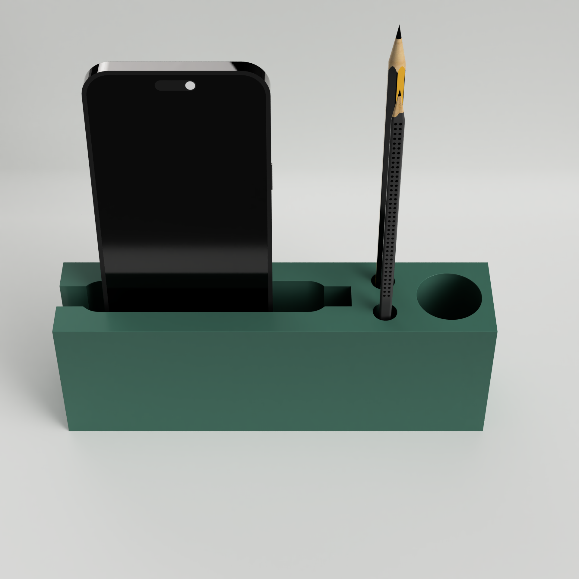desk organizer 5 Home free office minimal vase pen pencil penholder pencilholder deskdeco deco arttool 3D print model - Mito3D
