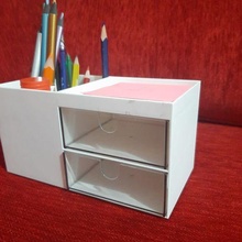 Schreibtisch Stift Halter Unterstützung Werkzeug 3d print model - Mito3D
