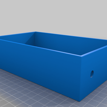 sıra depolama Çekmece Kutu organizasyon 3d print model - Mito3D