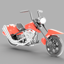 Schreibtischräder Knutschfleck Modell Motorrad modular Rahmen bauen 3d print model - Mito3D