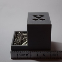 desktop-box clip gadget strumento desktop per il di carta scatola box 3d print model - Mito3D