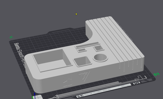 desktop build plate caddy v2 right Tools  3d print model - Mito3D
