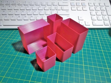 escritorio contenedores taller equipos organizador almacenamiento envase bricolaje diy 3d print model - Mito3D