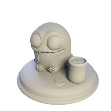 desktop figura dolce caldo cioccolato 3d print model - Mito3D