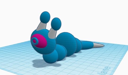 desktop friend 3 gadgets cute kids toy hp 3d print model - Mito3D