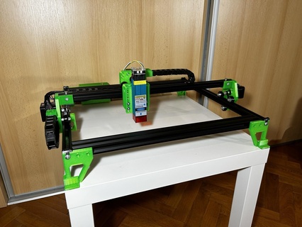 escritorio láser cortador grabador diodo ikea carencia 3d print model - Mito3D