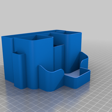 desktop organizzatore ufficio 3d print model - Mito3D