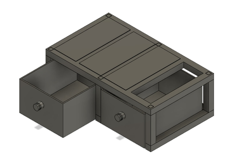 Desktop Veranstalter Schreibtisch Organisation 3d print model - Mito3D