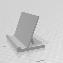 bureau téléphone titulaire soutien gadget utilitaire loisir 3dprinting impression 3d print model - Mito3D