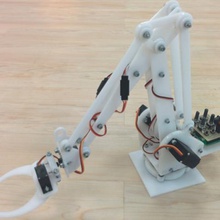 bureau du bras robot divers 3d print model - Mito3D