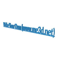 desktop sign art plaque text 3d print model - Mito3D