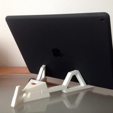 desktop stand ipad pro gadget tablette supporter bureau 3d print model - Mito3D
