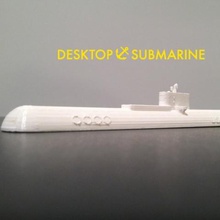 desktop submarine game 3d print model - Mito3D