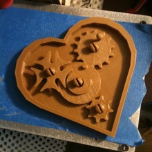 desktop valentine working gears art interactive snapfit hearts geneva 3d print model - Mito3D