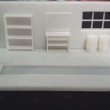 oficina arquitetura carro mecânica 3d print model - Mito3D