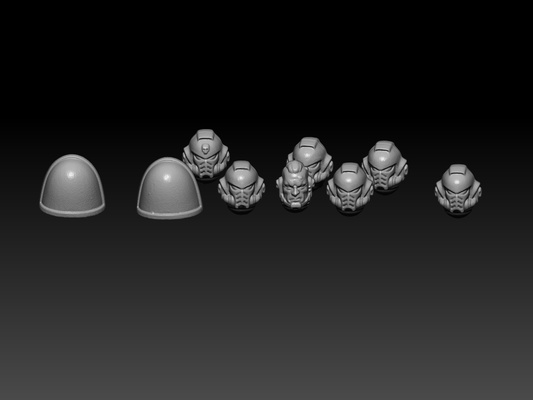 ıssızlık tayfa kasklar pedler oyun savaş çekiç kız kardeşler uzay rahibeler mini 28mm of sessizlik denizciler horus sororitas sonlandırıcılar kardeşlik sonlandırıcı gri şövalyeler kanlı koruma 3d print model - Mito3D