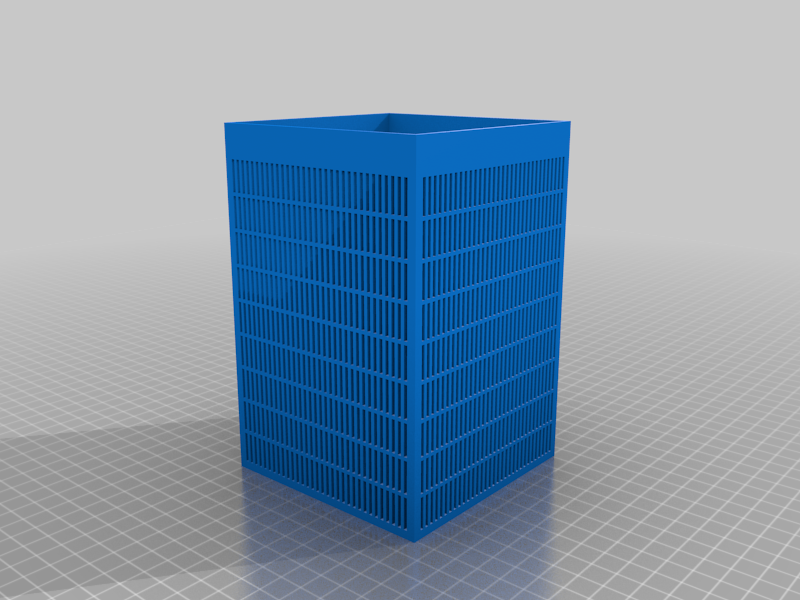 dessicant box - 2 sizes container holder containers organization storage 3D print model - Mito3D