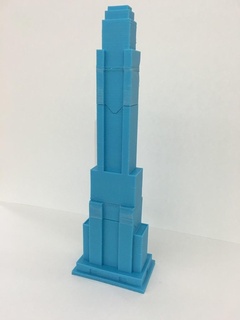 destructible building 4 architecture destruction godzilla skyscraper toy game accessories 3d print model - Mito3D