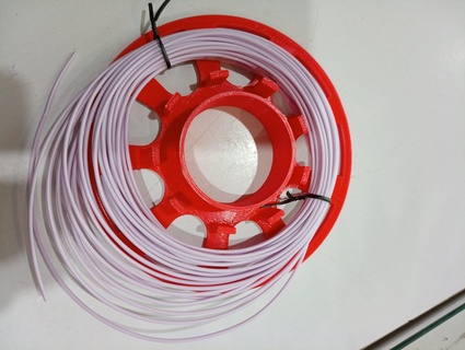 detachable reel sample use reel samples detachable filament pla  3d print model - Mito3D