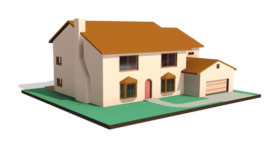 destacável Simpson casa arquitetura Simpsons homer partes modelo 3d print model - Mito3D