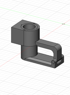 detachable wall cable clamp 3d print model - Mito3D