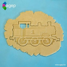 detailed thomas tank engine cookie cutter tool friends cookies 3d print model - Mito3D