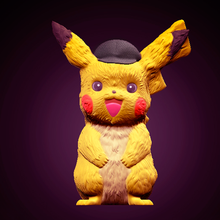 detetive Pikachu figura detetivepikachu Pokémon 3d print model - Mito3D