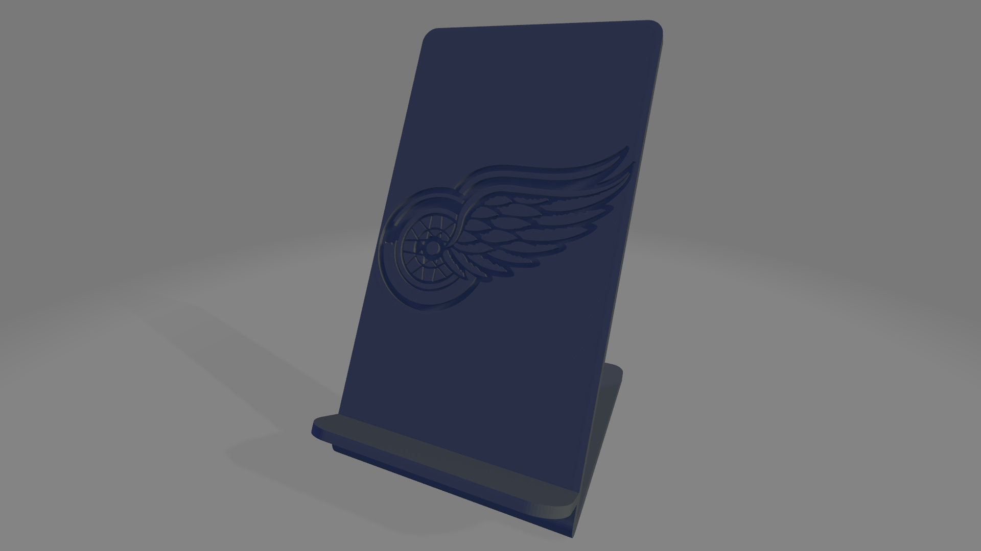 detroit rouge ailes téléphone titulaire soutien lnh nationale hockey ligue glace sport passion etats unis amérique américain canada uni états supporter cadeau michigan 3D print model - Mito3D