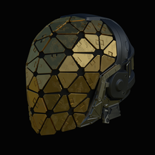 deusex humanidade dividido capacete 3d print model - Mito3D
