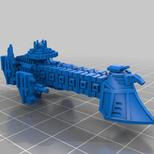devastator pattern strike cruiser battlefleet gothic bfg bfh hobby 3d print model - Mito3D