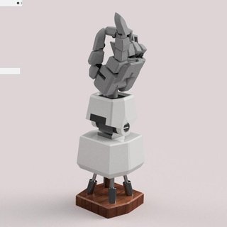 diavolo mecha mano sfida giocattolo gundam male arte 3d print model - Mito3D