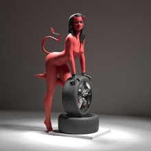 şeytan araba iblis 3d print model - Mito3D