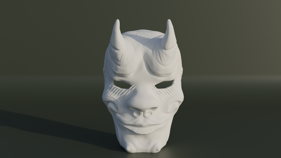 şeytan Kostüm oyunu maske iblis 3d Yazdır model canavar karakter fantezi kötü cadılar bayramı korku karikatür kostüm yaratık iblisler fizyoloji insan kemik 3d print model - Mito3D