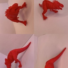 Teufel Dinosaurier 3d print model - Mito3D