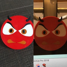devil emoji cam cover gadget camcover byctrldesign 3d print model - Mito3D